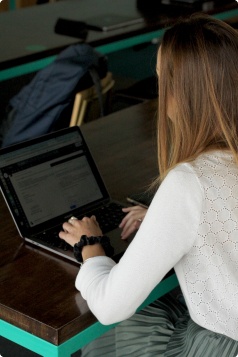 Claudia, Telos Labs team member