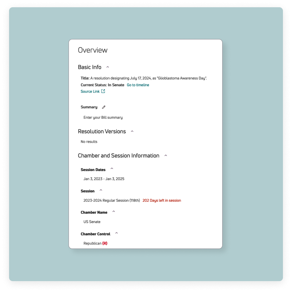 FiscalNote screen