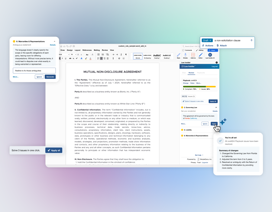 AI-Powered Legal Research & Contract Drafting Platform